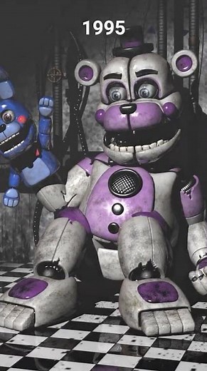 FNAF Funtime Freddy over the years