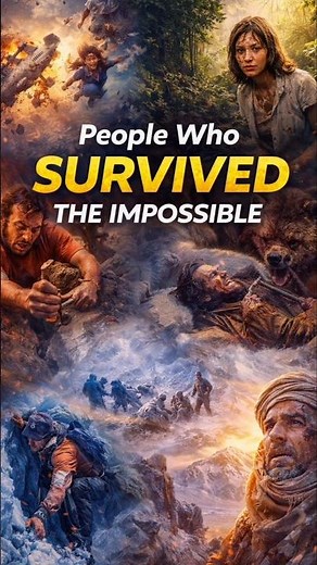People Who Survived the Impossible 😳 #shorts