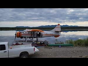 Bettles to Walker Lake flight de Havilland Canada DHC-3 Otter 4K