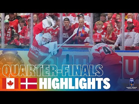 Highlights: CANADA vs DENMARK | 2025 #MensWorlds #IIHF