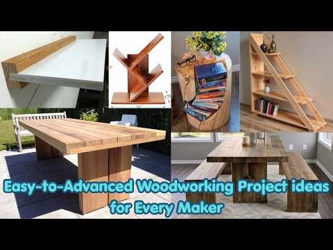 Easy-to-Advanced Woodworking Project ideas for Every Serious Maker : Woodworking Journey(part -2)