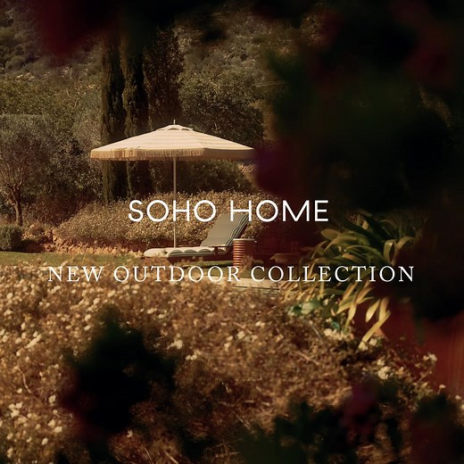 Our new outdoor collection takes inspiration from the rooftops and gardens of Soho Houses around the world. Shop now. | Soho Home