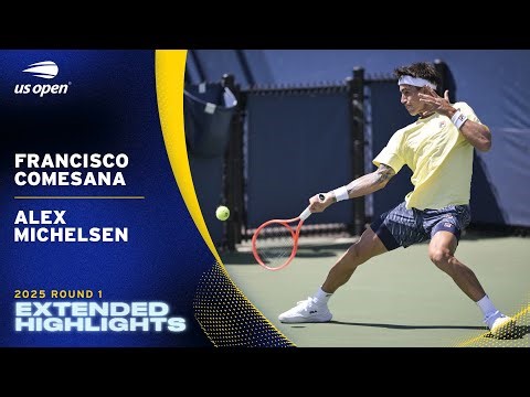 Francisco Comesana vs. Alex Michelsen Extended Highlights | 2025 US Open Round 1