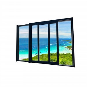 [Hot Item] Elevated Sliding Door Large Glass Panoramic View for Balcony/Patio