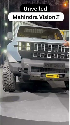 Mahindra Vision T Concept | Future of Electric SUVs