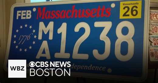 New blue license plate in Massachusetts shatters sales records