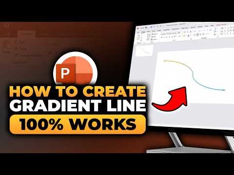 How To Create Gradient Line in PowerPoint (FAST & EASY) | 100% WORKS | NO Yapping, To The Point!
