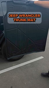🚙 Protect your Jeep Wrangler's cargo area with a ridged Trunk mat! 🛡 Built to shield against dirt, mud, spills, and wear. 🧼 Cleaning is simple—just wipe or hose it down! 🔧 Designed for quick, hassle-free installation. 🔍 Tailored to fit 2018-2024 Jeep Wrangler JLU models. ❌ Not compatible with JK or hybrid variants. 🎉 Use code JH10 for 10% off your purchase. #jeepwranglers #jeep #jeeplife #jeepwrangler #x #jeeplove #jeepnation #jeeps #rr #offroad #jeepfamily #jeepers #jeepgirl #jeepwrangler