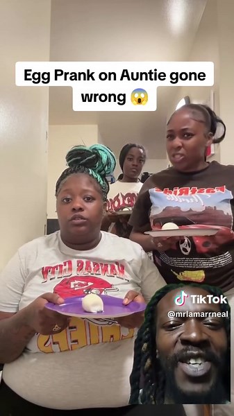 Egg Prank Challenge: Hilarious Auntie Reaction