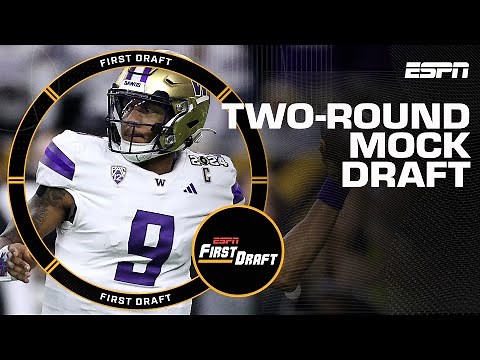 Two-Round Mock Draft w/ Field Yates & Mel Kiper Jr. | First Draft