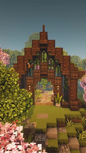 Minecraft Greenhouse Build Showcase Tutorial