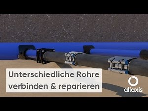 Mechanisches Verbinden und Reparieren von Rohren mit FRIACORE Connect & Repair
