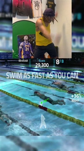 Was it my form?👀 #kinect #kinectsports #athlete