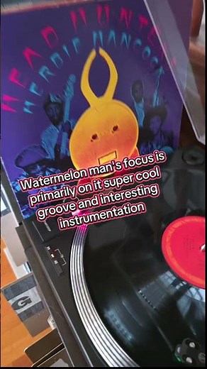 Best Jazz Fusion Record Ever? Herbie Hancock - Headhunters on vinyl