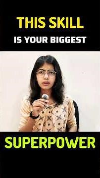 One skill that fixes everything | Your biggest superpower | #skills #career