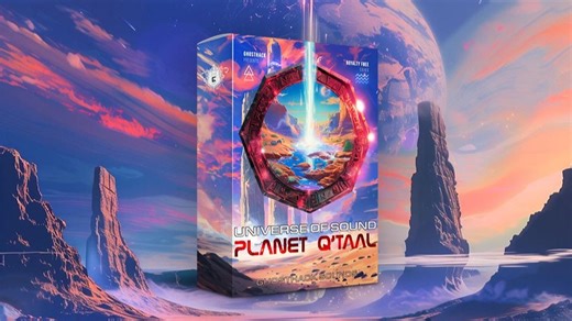 580+神秘星系太空星际星球氛围脉冲循环低音冲击过渡和嗖嗖声WAV音效素材合集Ghosthack-Universe of sound