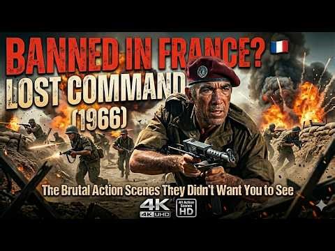 “BANNED IN FRANCE?! 🇫🇷 LOST COMMAND (1966) 🔥 The Brutal Action Scenes They Didn’t Want You to See”