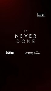 The Devil's work is never done. Stream the two-episode premiere of Marvel Studios' Daredevil: Born Again now, only on Disney | Marvel