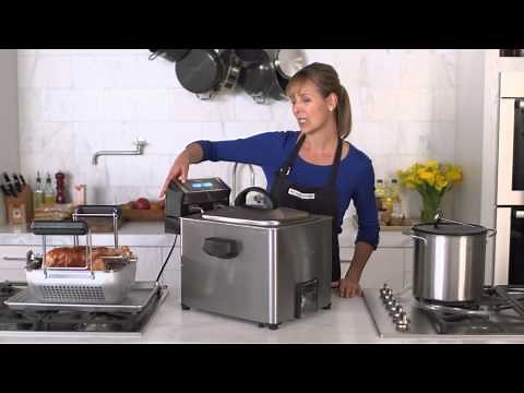 How to Deep Fry a Turkey with the Waring Digital Rotisserie Turkey Fryer | Williams-Sonoma