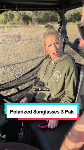 TURBOPEP Full Options 3 Pairs HD Polarized Sunglasses 3 Pairs Unisex Square Frame UV Protection Lightweight Travel Accessories with Adjustable Hinges & Anti-Slip Nosepiece fashionable #sunglasses #fishing #polarizedsunglass #outdoors #summerlooks