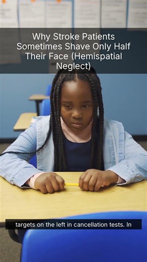 Why Stroke Patients Sometimes Shave Only Half Their Face (Hemispatial Neglect)