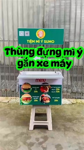 🍱 THÙNG BÁN ĐỒ ĂN LƯU ĐỘNG – TIỆN LỢI, NHỎ GỌN, BÁN HÀNG MỌI NƠI 🚴 ☎️ NGỌC TP : 090 136 2141 ngay nhé 📞Liên hệ Đặt – Nhận Tư Vấn Miễn Phí Ngay Hôm Nay ✨✨Thùng bán đồ ăn lưu động là lựa chọn hoàn hảo cho các hộ kinh doanh nhỏ, bán hàng rong, hoặc mô hình take away. Thiết kế gọn nhẹ – dễ di chuyển – bền chắc, giúp bạn bắt đầu kinh doanh nhanh chóng mà không cần mặt bằng cố định. 🚚 Dễ dàng mang đi, phù hợp bán hàng vỉa hè, chợ, trường học. 🎨 Có thể in logo, thương hiệu, màu sắc theo yêu cầu. �