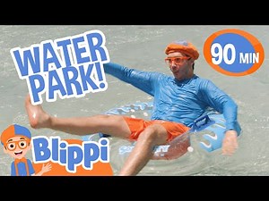 Blippi Explores a Water Park! 🏊🏻 | Explore and learn with Blippi! | Moonbug Kids After School