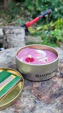 DIY Emergency Candle,Light,Stove #survival #bushcraft #tutorial #diy