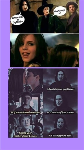 Snape’s Savage Reply 😂 | 100 Points to Gryffindor… Then -10! | Harry Potter Funny Meme #memes #viral
