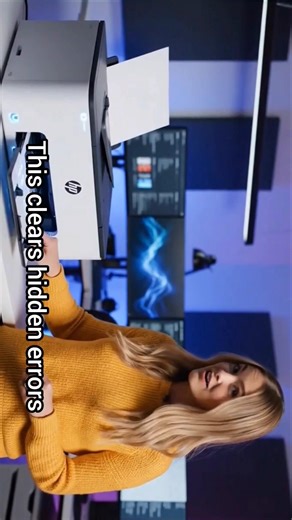 How To Fix HP Printer Error With Hard Reset #printerfix #hpprintererrorfix #hperrorfix #hpshorts