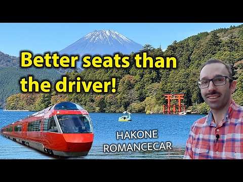Hakone - Tokyo in PANORAMIC SEATS | Romancecar Observation Deck