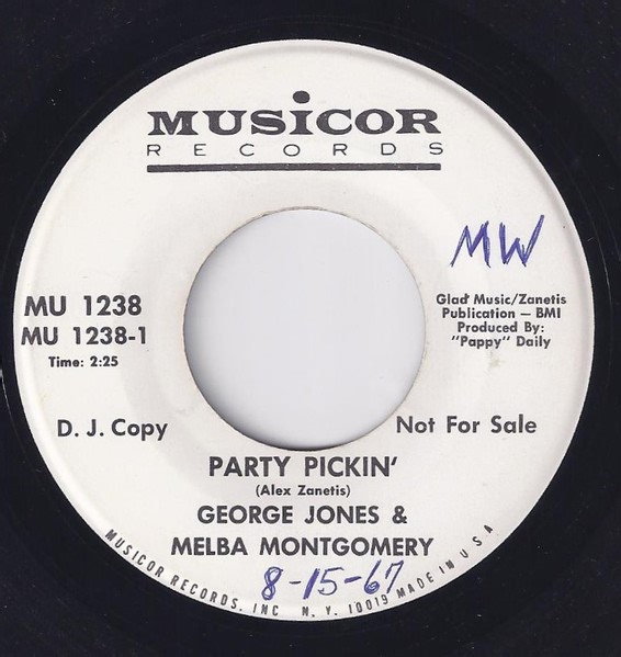 George Jones & Melba Montgomery - Party Pickin'