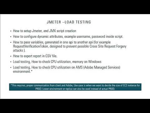 How to setup Apache JMETER, and create JMX script.