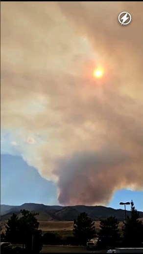 Reno wildfire caught in eyewitness timelapse footage