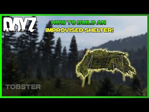 DayZ - How to Craft an Improvised Shelter using Sticks! (DayZ Survival Guide)