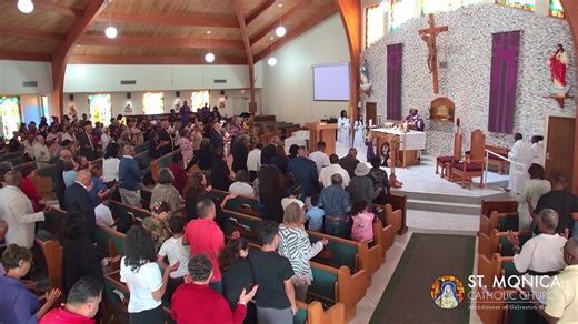 St. Monica Catholic Church 2nd Sunday of Lent Sunday, March 01, 2026 9:30 AM Mass | St. Monica Catholic Church