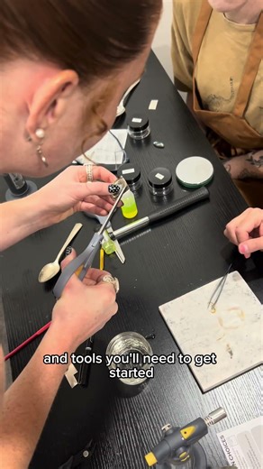 Online silversmithing course for beginners!