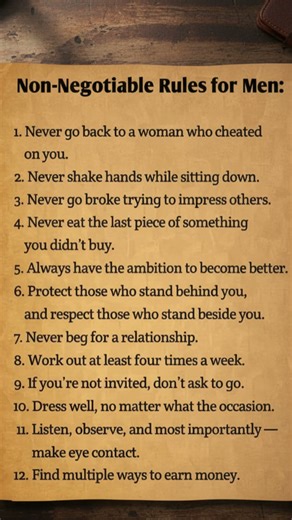12 Rules Every Man Must Follow 💯🔥 | Powerful Masculinity Guide #MenRules #LifeAdvice