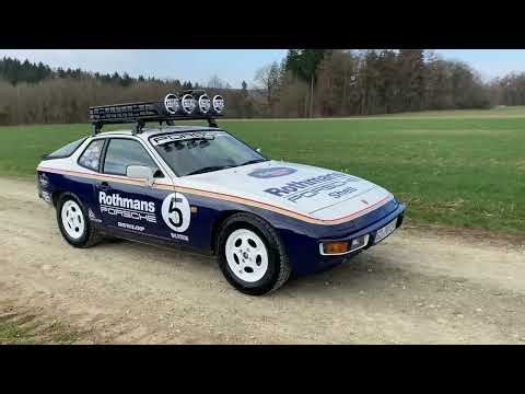 Porsche 924 „Rothmans Dakar" Safari (1985) - Walkaround Sound & Drive