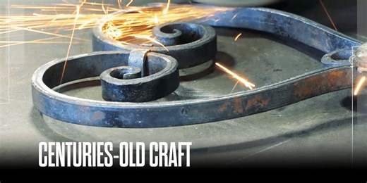 New Orleans blacksmith preserves centuries-old ironwork tradition