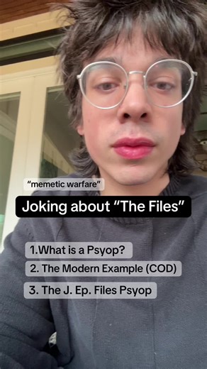 Understanding Psyops: The Epstein Files and Memetic Warfare
