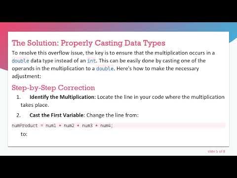 How to Prevent Overflow in Your Java Code When Calculating the Product of Numbers