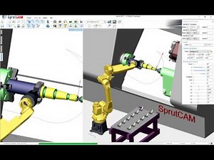 Robotic Machining System with SprutCAM