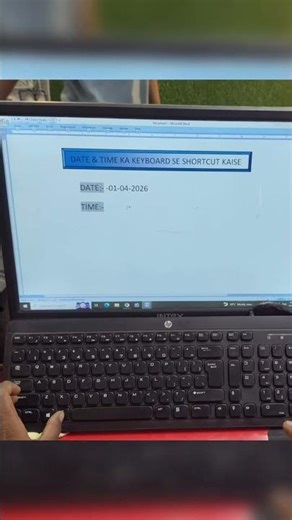 The MS Word Shortcut for CURRENT Date & Time That Updates Automatically — Secret Hack! #msword #tip