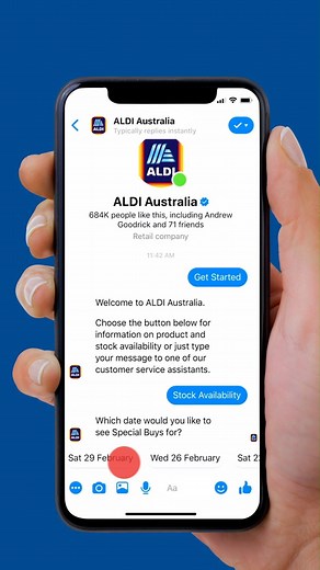 Trying to track down our Special Buys? Alidia, our stock availability checker is on the case! Simply send us a Facebook message to find Special Buys stock levels at an ALDI store near you: http://m.me/ALDI.Australia | ALDI Australia