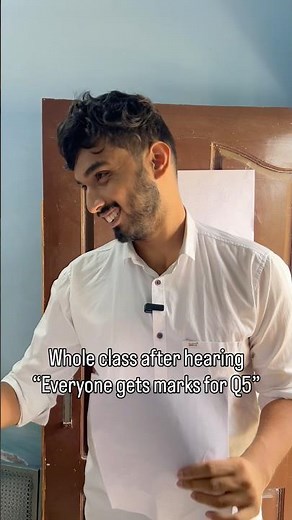 The Best Thing a Teacher Can Say During Exams 😂🔥 #exam #students #teacher