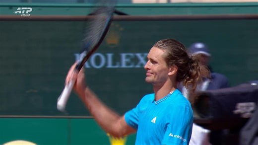 Zverev beats Bergs 6-2, 7-5 to reach quarter-finals of Monte Carlo Masters