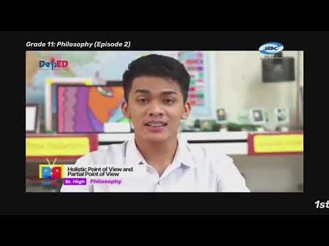 Grade 11 Philosophy Ep2 Holistic Point of View and Partial Point of View