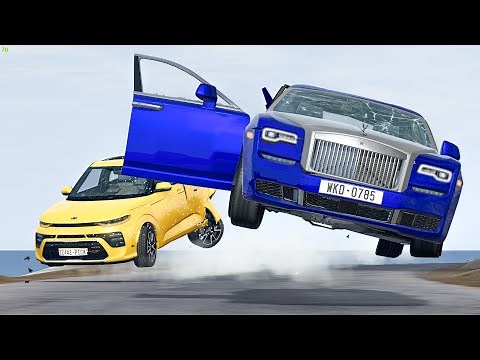 Satisfying Rollovers Crashes #49 - BeamNG Drive Crashes