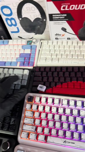 Gaming Gears Available in Algeria: Keyboards, Mice, Headsets